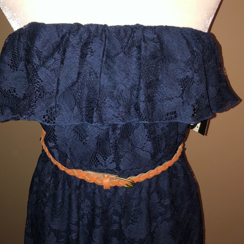 NWT - JUNIORS (Trixxi) Lace Dress - Picture 5 of 12
